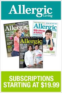 The complete allergy resource, Allergic Living magazine.