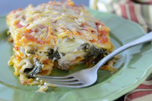 Allergen Free Sweet Potato Kale Artichoke Mushroom Lasagna Recipe