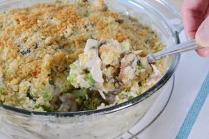 Allergen Free Roasted Turkey Mornay Casserole recipe