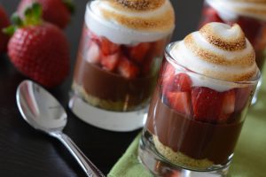 Allergen Free Chocolate Strawberry Verrines Recipe