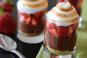 Allergen Free Chocolate Strawberry Verrines Recipe