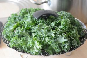 How to steam kale