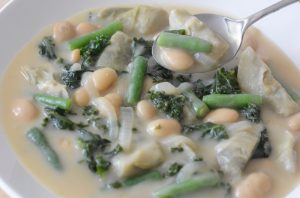 Your Allergy Chefs Melanage Of Artichokes Beans And Kale Recipe
