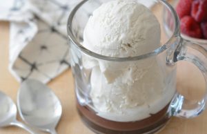 Allergen Free Chocolate Raspberry Affogato Recipe|Gluten Free Recipes