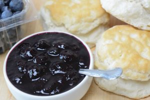 No Refined Sugar Blueberry Jam Recipe