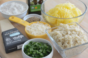 How to make allergen free spaghetti squash fritters
